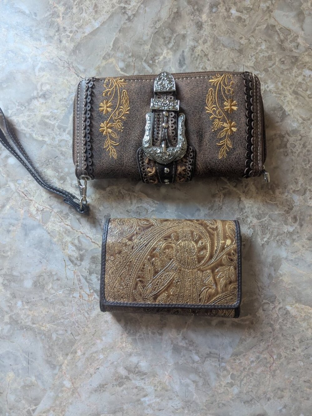 Western type wallet